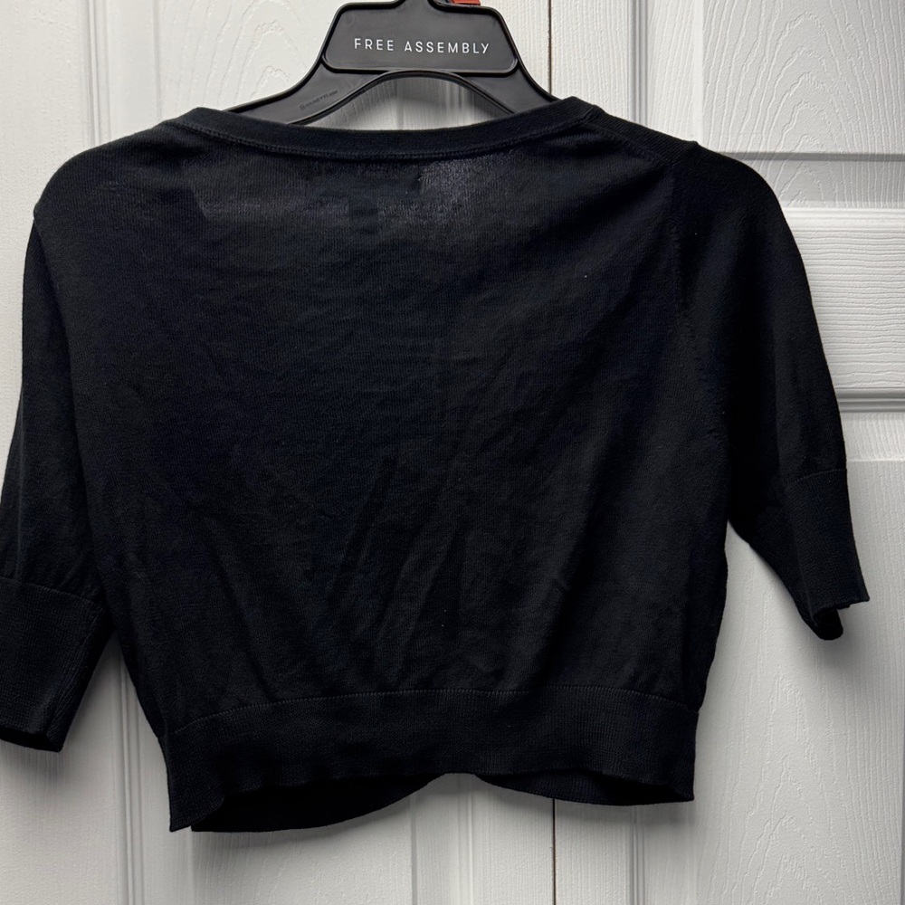 Old Navy black shrug Knit Sweater - Picture 4 of 4